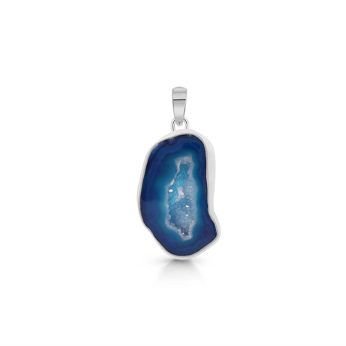 Blue Agate Pendant-(ABU-P-16.)